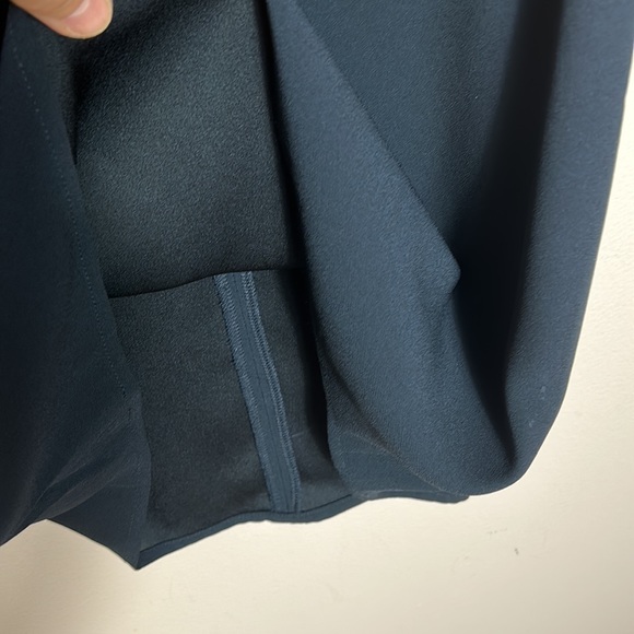 A.L.C Varney Dress Black and Navy Floral Bodice size 6 - Picture 11 of 14